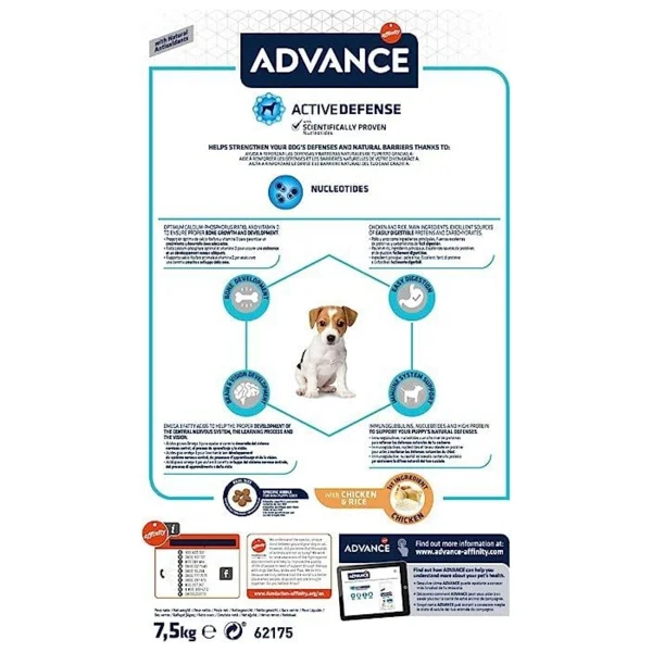 Advance Puppy Mini Tavuklu 3 Kg Küçük Irk Yavru Köpek Maması - Görsel 5