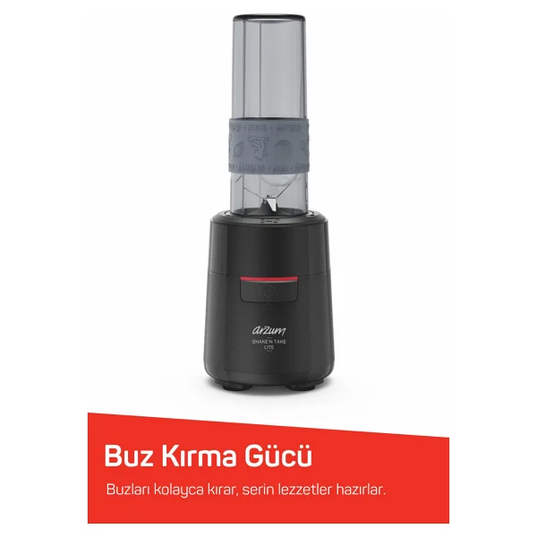 Arzum Ar1191 Shake'n Take Blend 550 W Kişisel Blender - Görsel 8