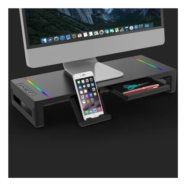Karr Office Deskmate X40 Monitör Standı RGB - Görsel 2