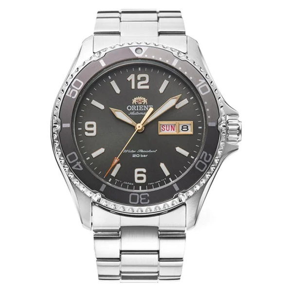 Orient Kamasu Ra-Aa0819n19b Çelik Kordon Antrasit Erkek Kol Saati - Görsel 4