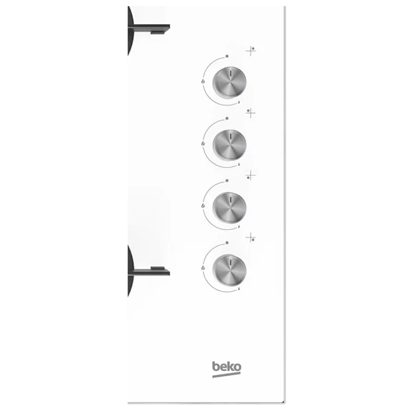 Beko Bstoc 827 B Beyaz Cam Set Üstü Ocak - Görsel 4