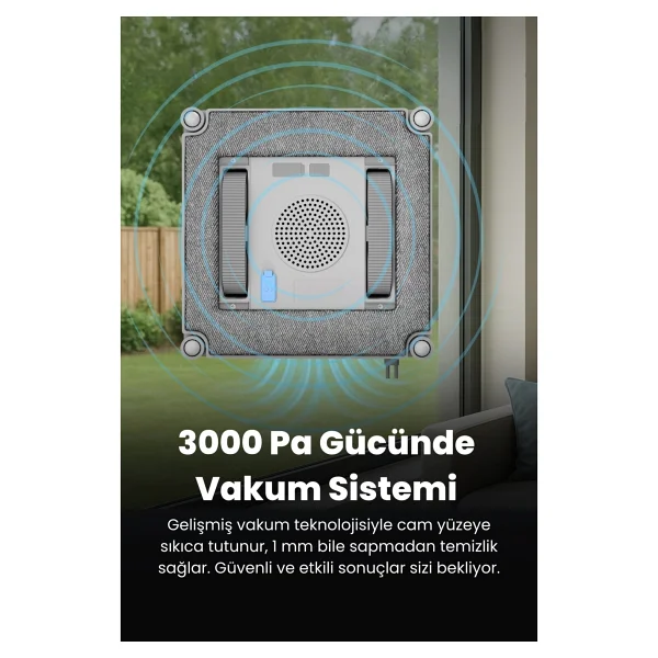Mieco Wa9 Pro Cam Silme Robotu - Görsel 5