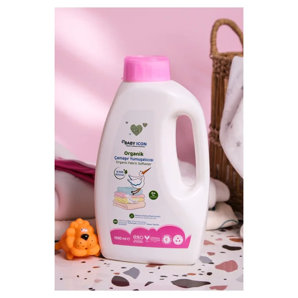 Baby Icon Organik Çamaşır Yumuşatıcı 1500 Ml - Görsel 5