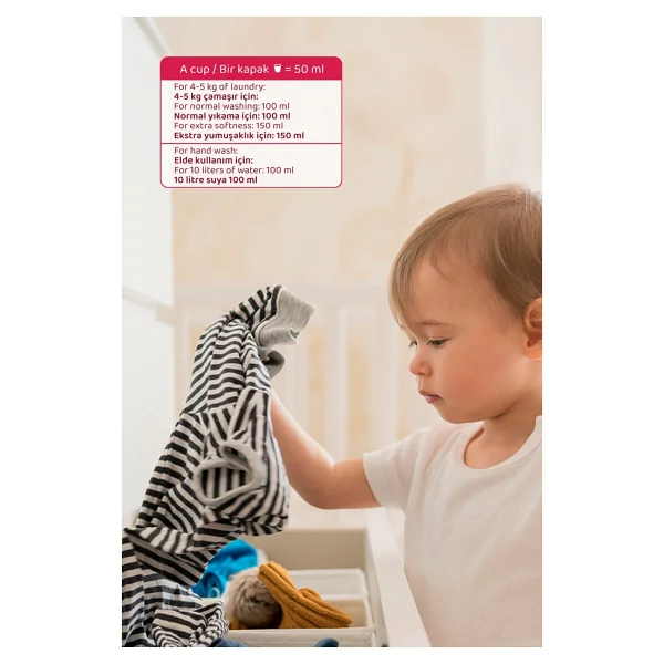 Baby Icon Organik Çamaşır Yumuşatıcı 1500 Ml - Görsel 7