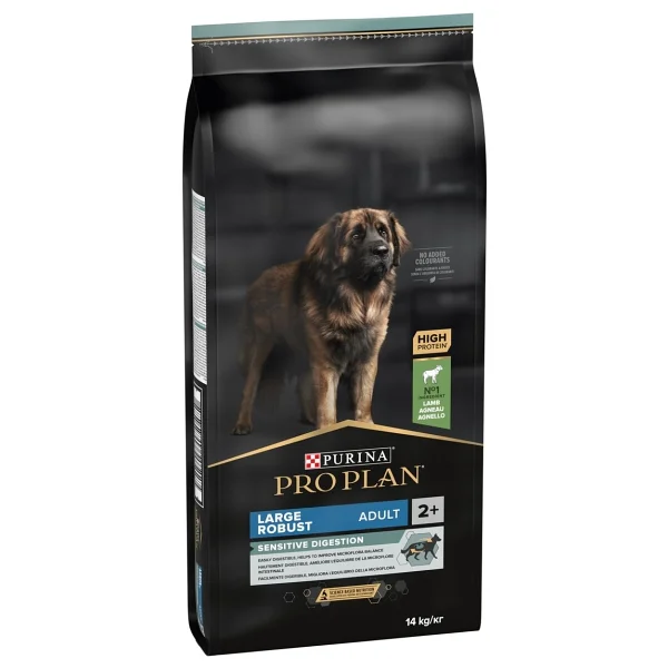 Pro Plan Sensitive Digestion Large Robust Kuzu Etli 14 Kg Büyük Irk Yetişkin Köpek Maması - Görsel 4