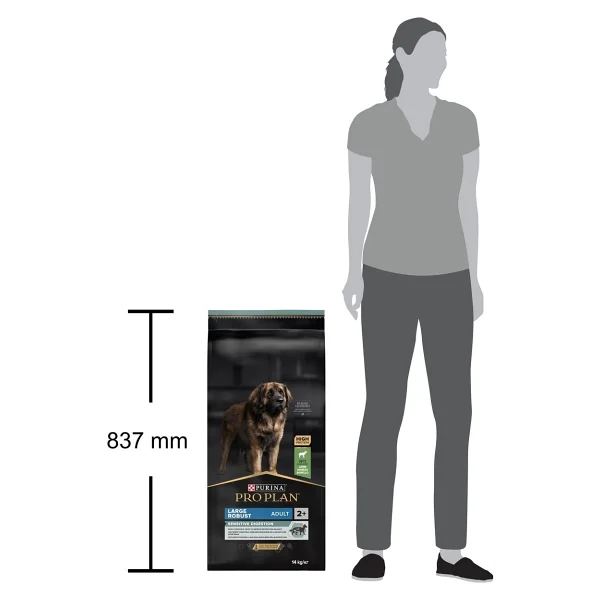 Pro Plan Sensitive Digestion Large Robust Kuzu Etli 14 Kg Büyük Irk Yetişkin Köpek Maması - Görsel 6