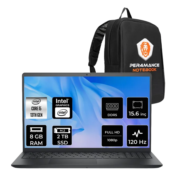 Dell Pro 15 Essential PV152501334 i5-1334U 8 GB 2 TB SSD Iris Xe Graphics 15.6