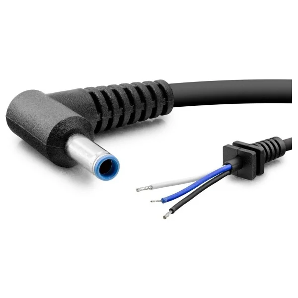 Notebook Adaptör Kablosu 3lü 4.5x3.0 L Tip Hp150w 1.2m Siyah Hdx5565 - Görsel 2