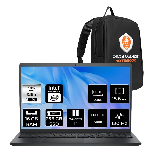 Dell Pro 15 Essential PV152501334 i5-1334U 16 GB 256 GB SSD Iris Xe Graphics 15.6 - Görsel 6