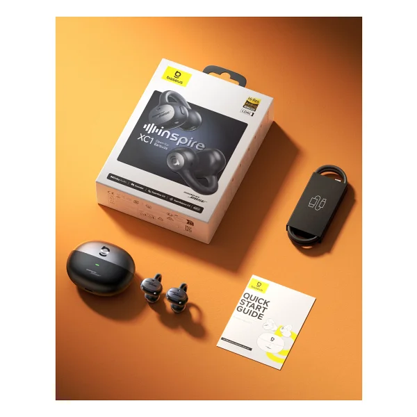 Baseus Inspire Xc1 Beyaz Open Ear Bluetooth Kulaklık - Görsel 7