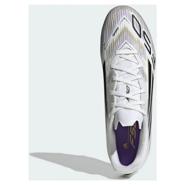 Adidas F50 League Fg/Mg Jı0005 Beyaz-Sarı Erkek Krampon - Görsel 3