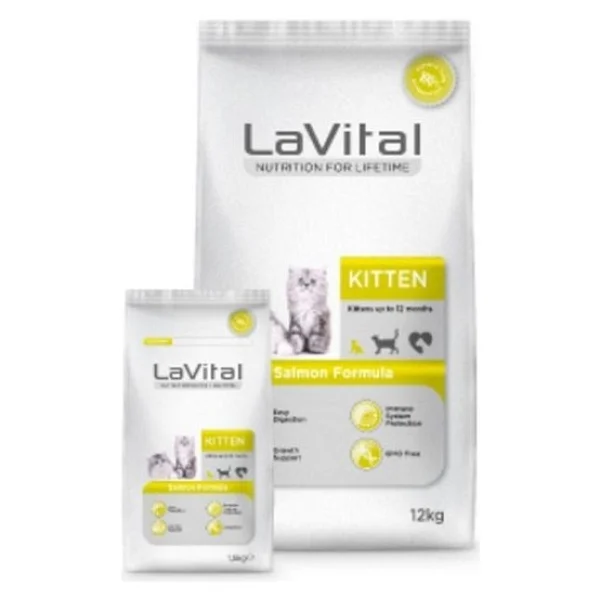 Lavital Kitten Somonlu 1.5 Kg Yavru Kedi Maması - Görsel 2