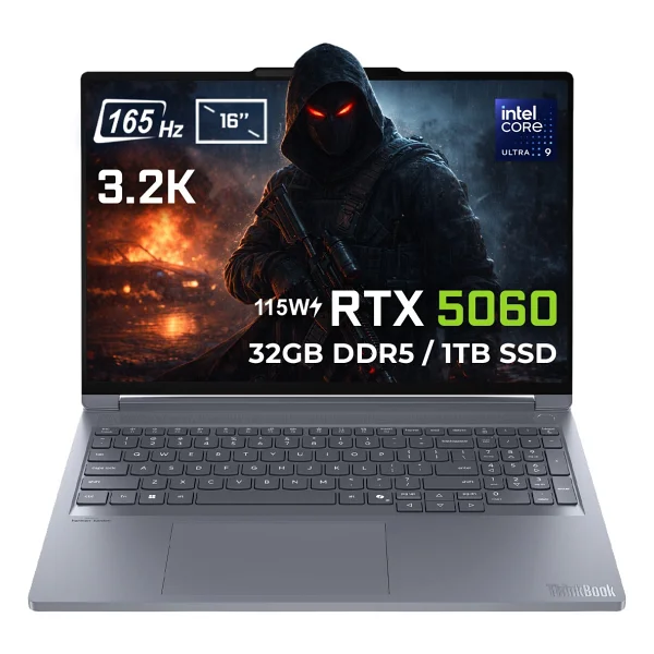 Lenovo Thinkbook 16p G6 Iax 21r0001jtx Ultra 9 275hx 32 GB 1 TB SSD Rtx5060 16" Free Dos Notebook - Görsel 7