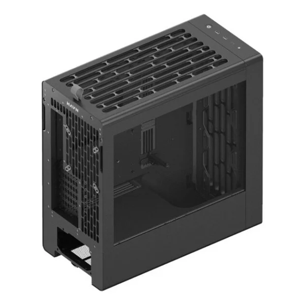 Havn Bf 360 Fansız Siyah E-Atx Oyuncu Kasası - Görsel 4