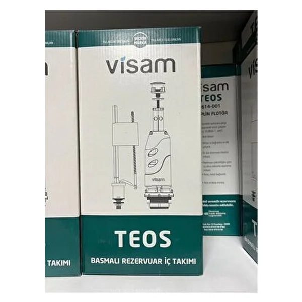 Visam Teos Basmalı Rezervuar İç Takımı Ø40 Mm Hızlı Dolum Ve Sessiz Çalışma Özelliği İle - Görsel 5