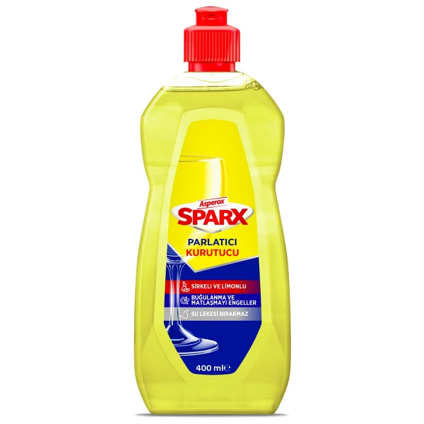 Asperox Sparx Bulaşık Makinesi Parlatıcı 400 ml - Görsel 5