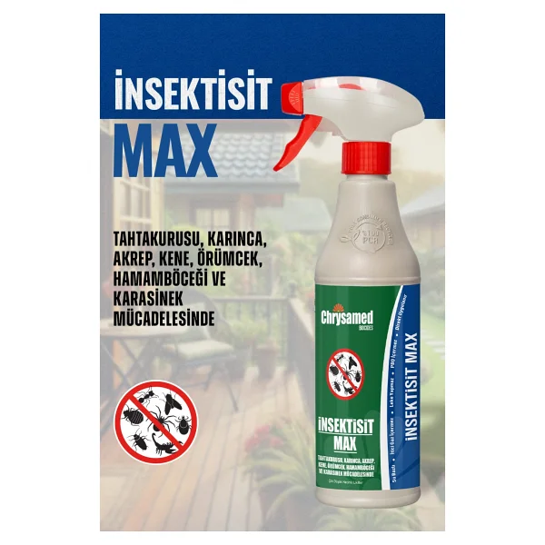 Chrysamed Max Böcek İlacı 500 Ml - Görsel 8