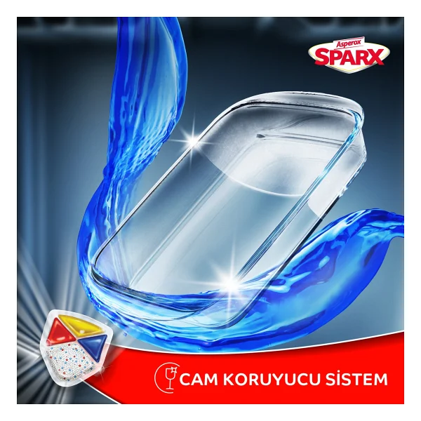 Asperox Sparx Bulaşık Makinesi Tableti 40'lı - Görsel 8