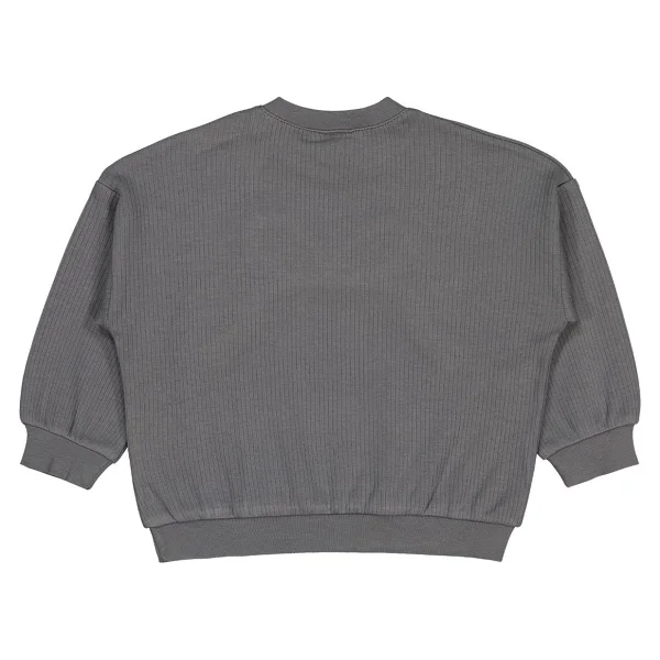 Civil Baby Fiyonk Nakışlı 6-18 Ay Sweatshirt - Gri 12-18 Ay - Görsel 2