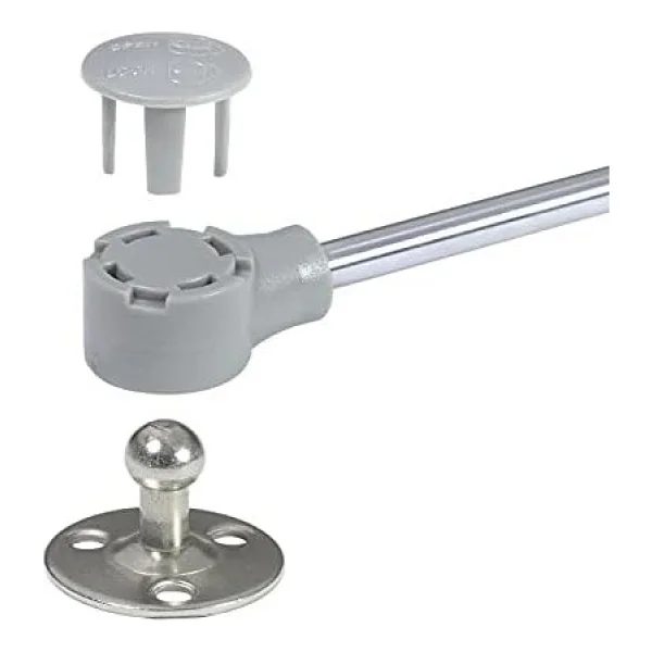 Std Dolap Amortisörü Gazlı Piston Kapak Hidroliği (27 Cm 80n)-4 Adet - Görsel 3