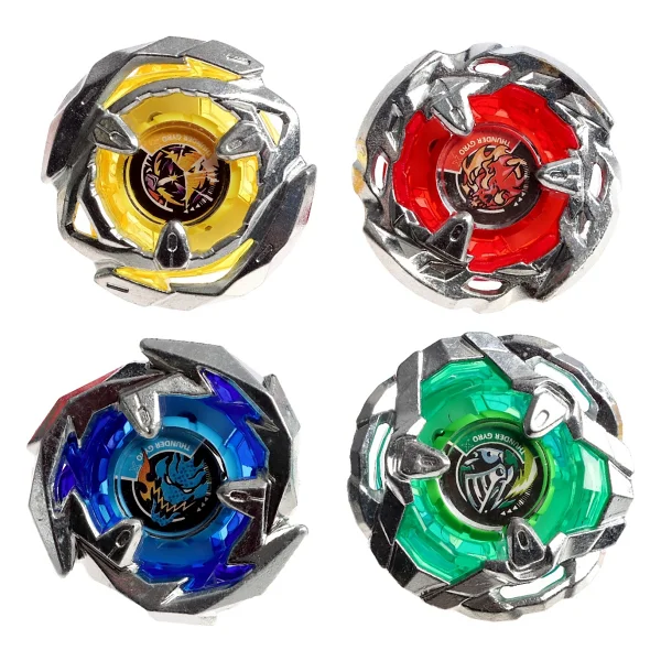 Toyfest Beyblade X Battle Arena Uyumlu Thunder Gyro X 4 Adet Savaş Topu 2 Fırlatıcı 8 Parça Başlangıç Seti - Görsel 8