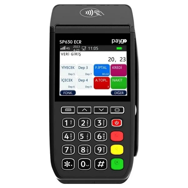 Paygo Sp630 Pro 4g Yazar Kasa Pos - Görsel 4