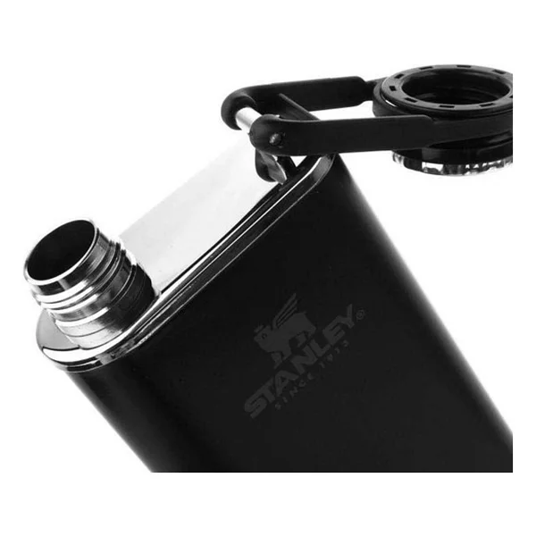 Stanley 10-00837-127 Klasik Siyah 0.23 Lt Paslanmaz Çelik Cep Matarası - Görsel 9