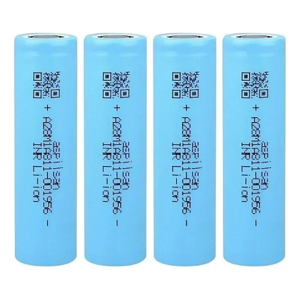 Aspilsan Inr18650a28 3.7v 2800 mAh 25a 4'lü Li-İon Şarjlı Pil - Görsel 2