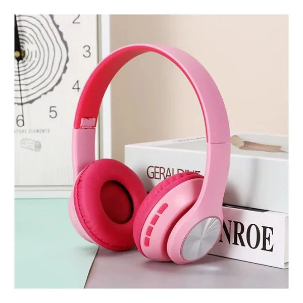 Ally 66bt Macarons Kulak Üstü Bluetooth Kulaklık Siyah - Görsel 3
