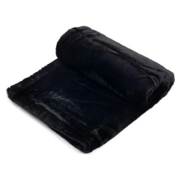Pet Comfort Lodix Siyah Kedi Ve Köpek Battaniyesi S 70x50cm - 50 X 70 Cm - Görsel 5