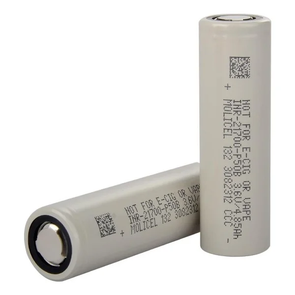 Molicel Inr-21700-P50b - 3.7v 5000 mAh Li-Ion Şarjlı Pil - 60a - Görsel 2