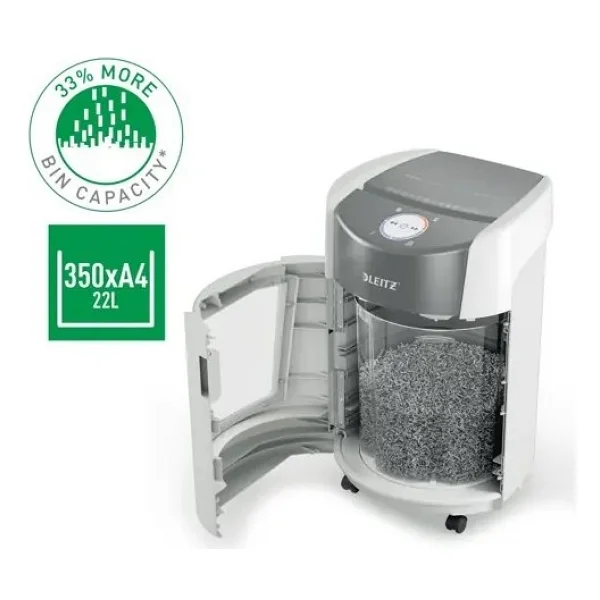 Leitz Iq Optimax Office P5 22 Lt Mikro Kesim Evrak İmha Makinesi - Görsel 2