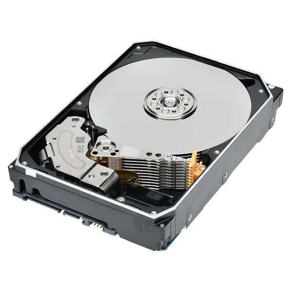 Toshiba N300 Pro 20tb Büyük Ölçekli İş Nas (24 Bölmeye Kadar) 3,5 İnç Dahili Sabit Sürücü - 300 TB/Yıl'a Kadar İş Yükü Oranı Cmr Sata 6 GB/S 7200 Rpm 512 MB Önbellek - Hdwg62axzstb - Görsel 5