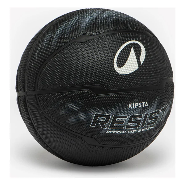 Kipsta Basketbol Topu - 7 Numara - Siyah - Resist R500 Decathlon - Görsel 2