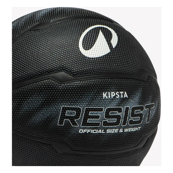 Kipsta Basketbol Topu - 7 Numara - Siyah - Resist R500 Decathlon - Görsel 3
