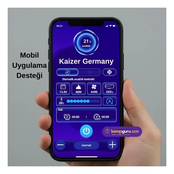 Kaizer Germany Dizel Isıtıcı (Split) - Görsel 6