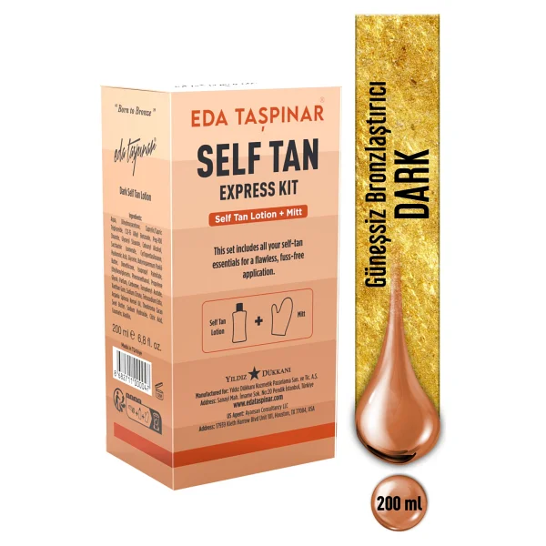 Eda Taşpınar Dark 200 Ml Güneşsiz Bronzlaştırıcı - Görsel 2
