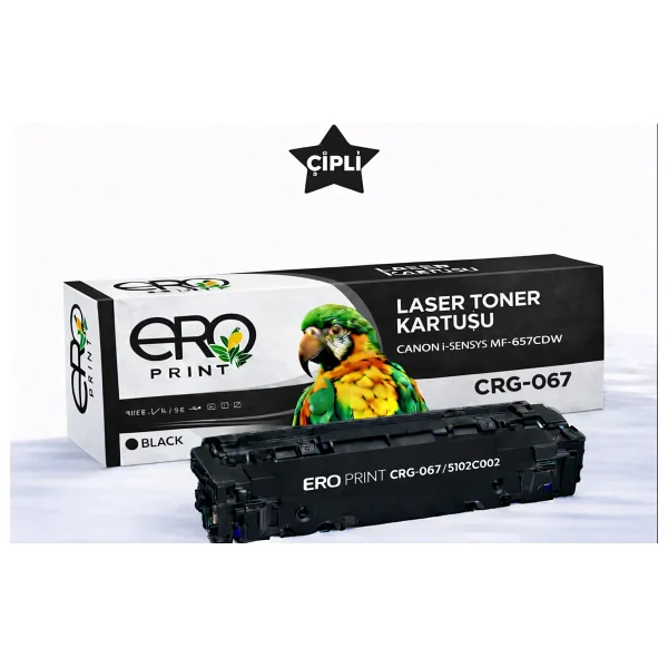 Canon i-SENSYS MF657Cdw Çipli Siyah Muadil Toner - Görsel 3