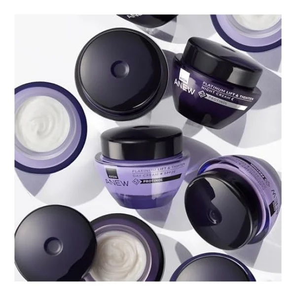 Avon Platinum Lift & Tighten Yaşlanma Karşıtı 50 Ml Gece Kremi - Görsel 3