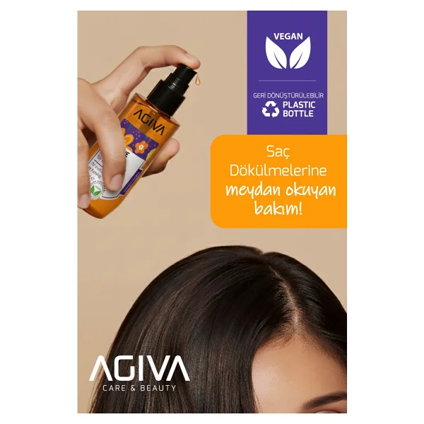 Agiva Caffeine Ginseng Pro Care 100 Ml Saç Serumu - Görsel 6
