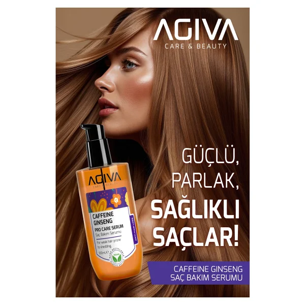 Agiva Caffeine Ginseng Pro Care 100 Ml Saç Serumu - Görsel 7