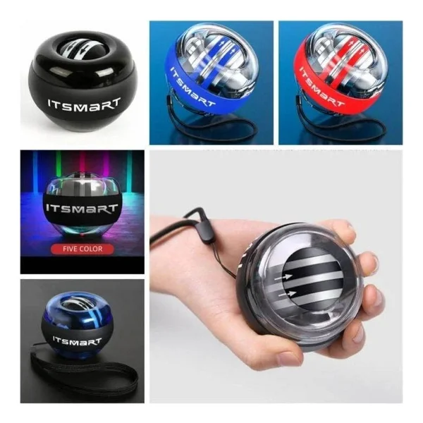 Ayder Timya Gyro Ball El Bilek Egzersiztopu Otomatik Jiroskop Kol Kuvvet Spor Ekipmanı (Timya/Go1395) 200558 - Görsel 7