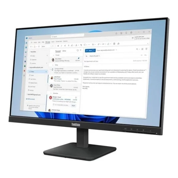 Lenovo Thinkvision S24-4e 64b5kat1tk 23.8" 4 Ms Full HD Ips 100 Hz Monitör - Görsel 10