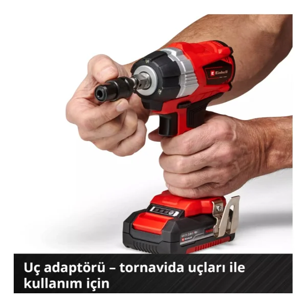 Einhell Tp-Cw 18 Li Bl Tek Akülü 4 Ah Darbeli Somun Sıkma Makinesi - Görsel 4