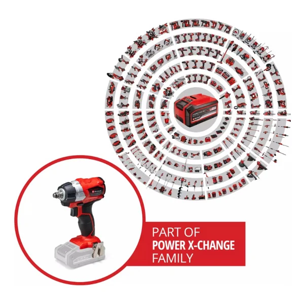 Einhell Tp-Cw 18 Li Bl Tek Akülü 4 Ah Darbeli Somun Sıkma Makinesi - Görsel 9