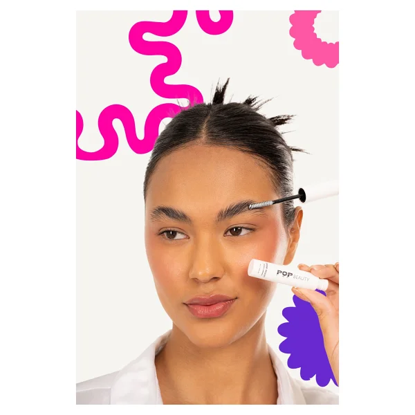 Pop Beauty Laminasyon Etkili Fırça Ve Taraklı Jel Kaş Sabitleyici - Görsel 2