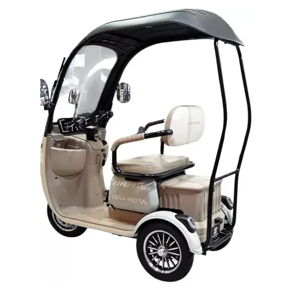 Zlin Motors Luna Pro 1000 W 3 Tekerlekli Elektrikli Motosiklet - Görsel 4