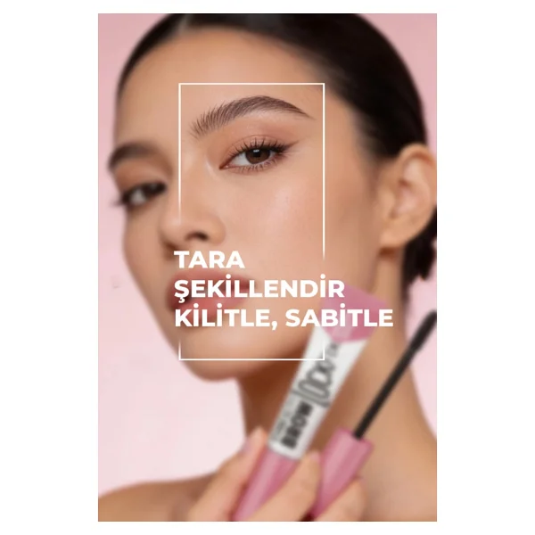 Embeauty Ultra Siyah Dolgunlaştırıcı Maskara Ve Brow Lock Fıx Kaş Sabitleyici Maskara - Görsel 2