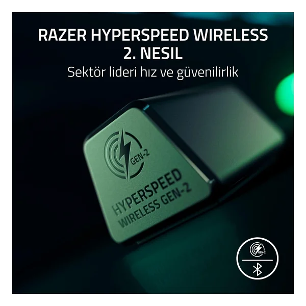 Razer Blackshark V3 Rz04-05410400-R3m1 Beyaz 7.1 USB Kablolu/Kablosuz Kulak Üstü Oyuncu Kulaklığı - Görsel 4
