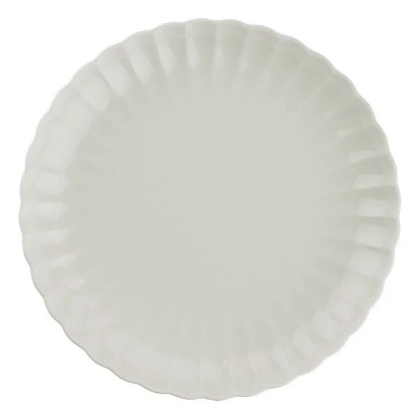 Kütahya Porselen Bone Luz 27 Cm 2'li Servis Tabağı - Görsel 2